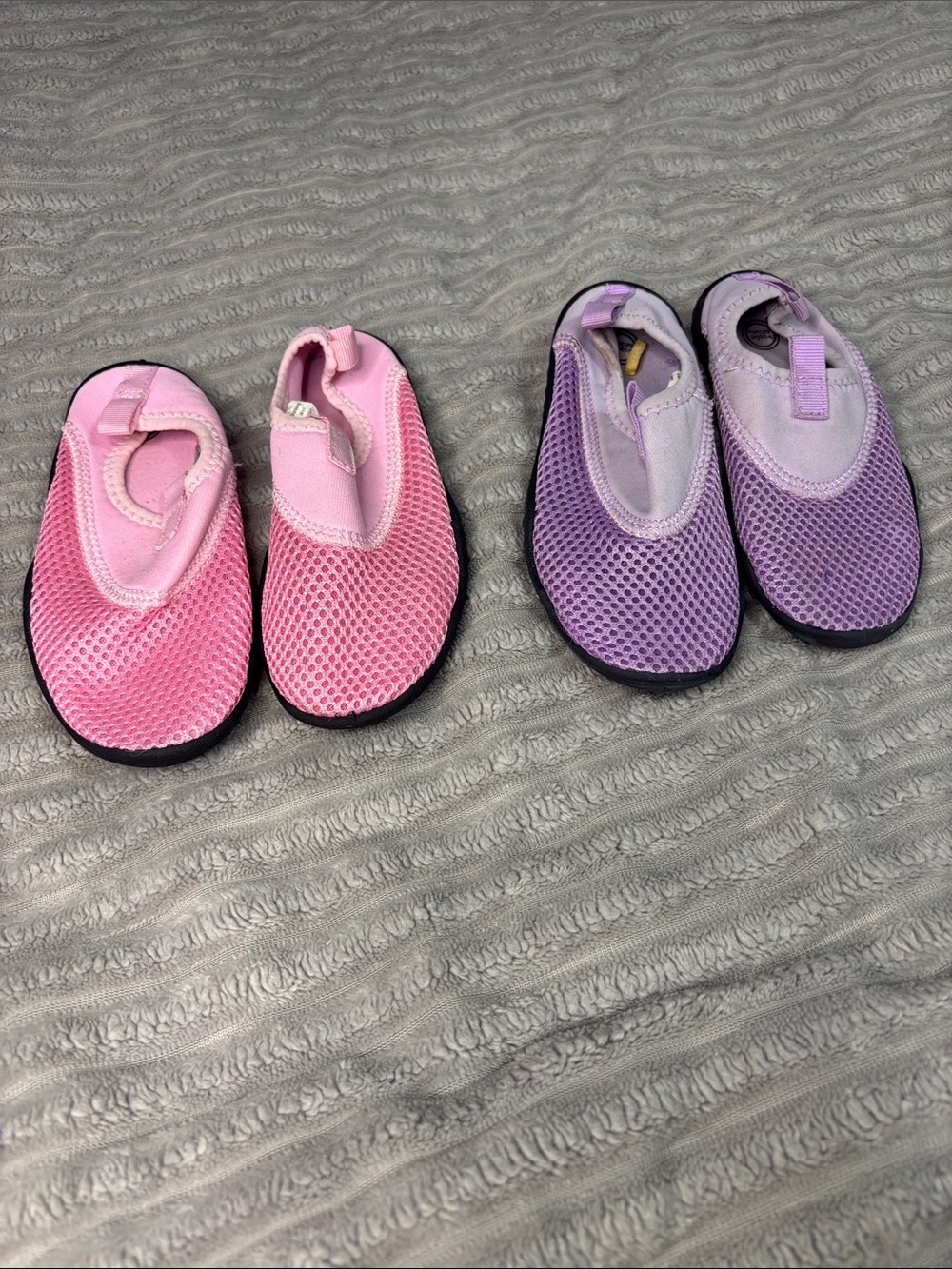 Kids Mesh Water Shoes - Pink and Purple